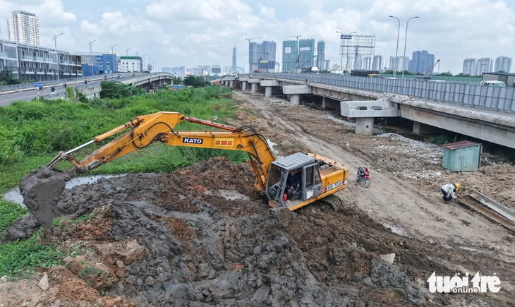 Dự án mở rộng đường nối cao tốc TP . HCM - Long Thành: Tiến độ 60 % vào năm 2026 - Ảnh 4.