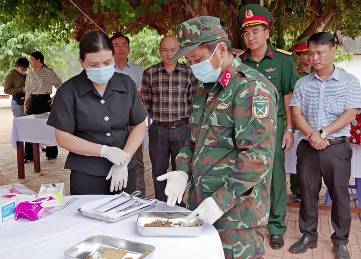 Gặp nhân chứng lịch sử, Quảng Ngãi có thêm nhiều manh mối mới tìm hài cốt liệt sĩ - Ảnh 4.