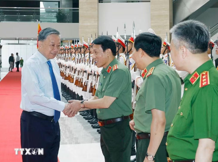 Tổng Bí thư, Chủ tịch nước Tô Lâm: Xây dựng Cảnh sát nhân dân tinh nhuệ, đáp ứng yêu cầu mới - Ảnh 3.