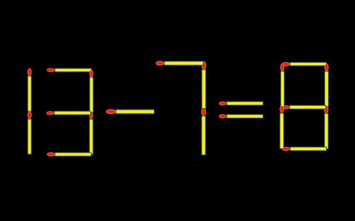 Thử tài IQ: Di chuyển một que diêm để 19+8=8 thành phép tính đúng - Ảnh 7.