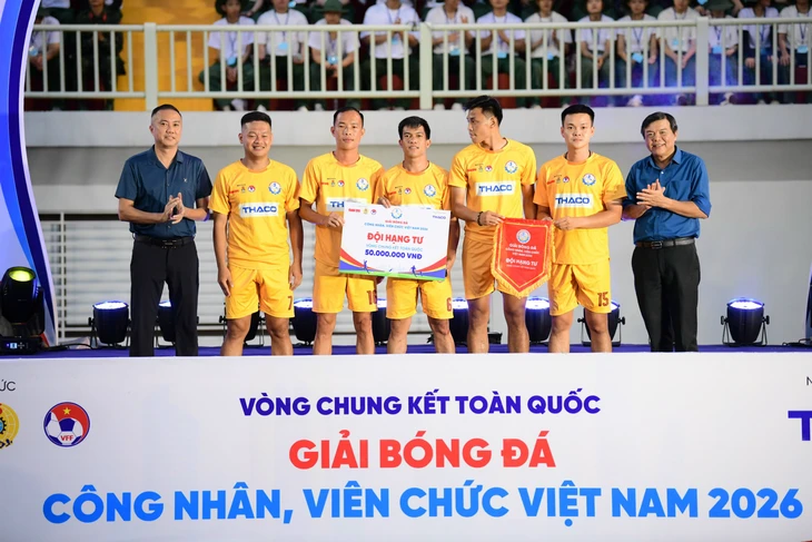 Các danh hiệu VCK toàn quốc Giải bóng đá công nhân, viên chức Việt Nam 2026 - Ảnh 5.