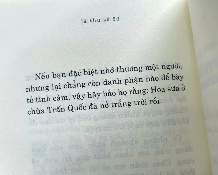 'Hoa sưa chùa Trấn Quốc nở trắng trời rồi' là gì mà thành mật mã tình yêu? - Ảnh 2.