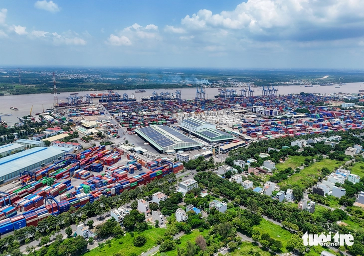 Đường liên cảng giải phóng áp lực container cho Võ Chí Công - Ảnh 7.