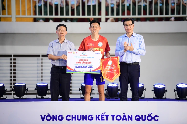 Các danh hiệu VCK toàn quốc Giải bóng đá công nhân, viên chức Việt Nam 2026 - Ảnh 6.