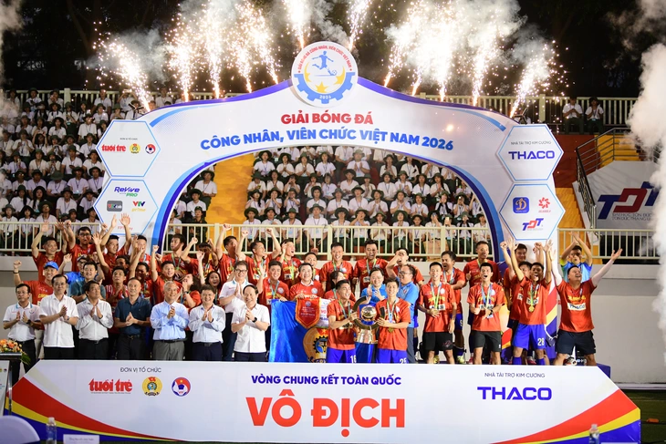 Các danh hiệu VCK toàn quốc Giải bóng đá công nhân, viên chức Việt Nam 2026 - Ảnh 1.
