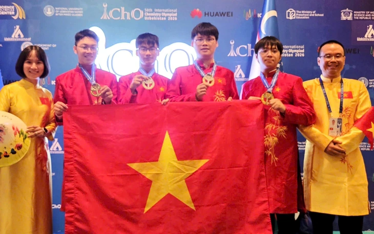 Việt Nam xếp thứ 5 thế giới tại Olympic toán học quốc tế - Ảnh 2.