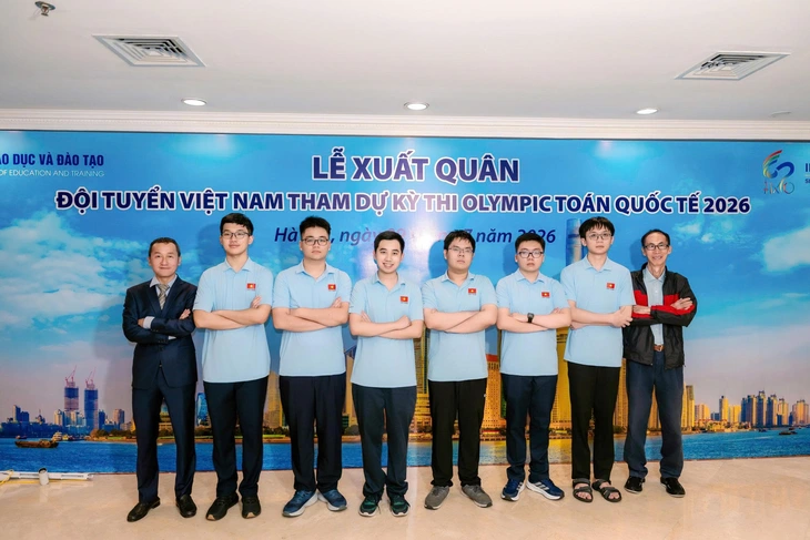 Việt Nam xếp thứ 5 tại Olympic toán học quốc tế - Ảnh 1.