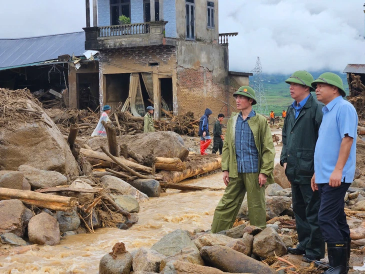Lũ quét tàn phá bản làng Mường Than, Lai Châu xin hỗ trợ gạo cứu đói và hơn 100 tỉ đồng - Ảnh 1.