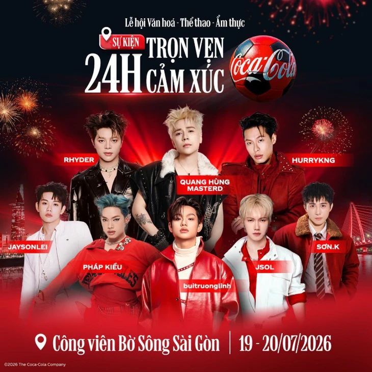 Sự kiện '2 trong 1': vừa xem World Cup, vừa đu dàn 'anh trai' - Ảnh 2.