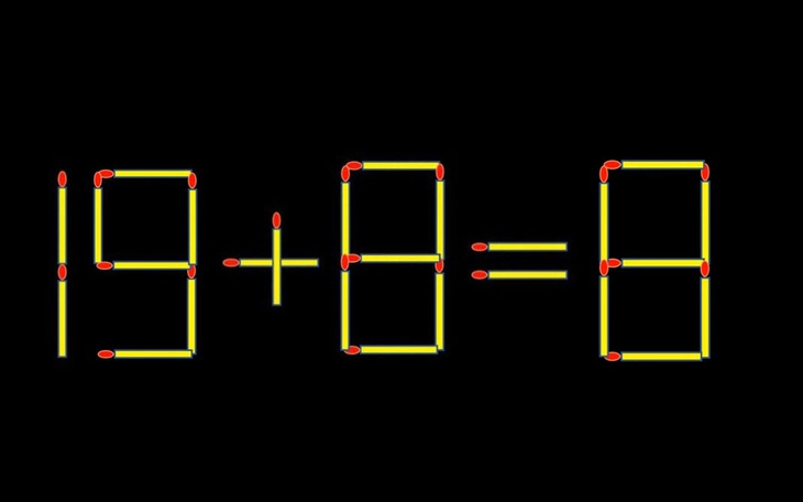 Thử tài IQ: Di chuyển một que diêm để 21+7=8 thành phép tính đúng - Ảnh 8.