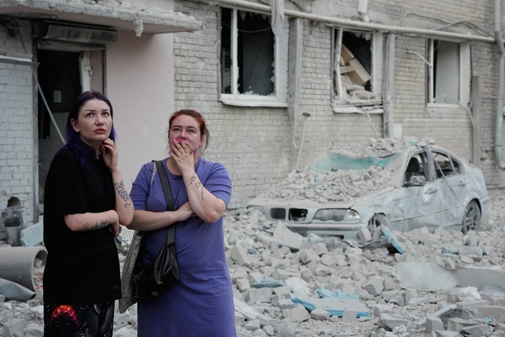 'Đêm kinh hoàng' ở Kiev: 13 người chết, 86 người bị thương do cuộc tấn công của Nga - Ảnh 1.