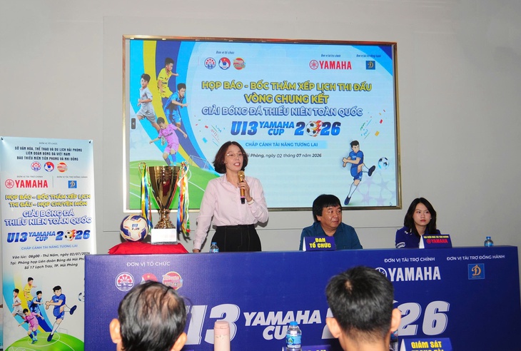 Hải Phòng sẵn sàng cho VCK Giải bóng đá thiếu niên (U13) toàn quốc 2026 - Ảnh 1.