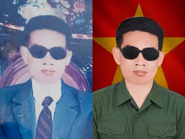 Thanh niên Cần Thơ phục dựng di ảnh liệt sĩ bằng công nghệ AI tặng gia đình chính sách - Ảnh 2.