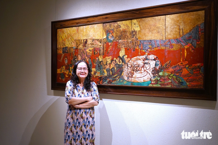 Sắc son thời gian và những câu chuyện được kể bằng sơn mài - Ảnh 6.