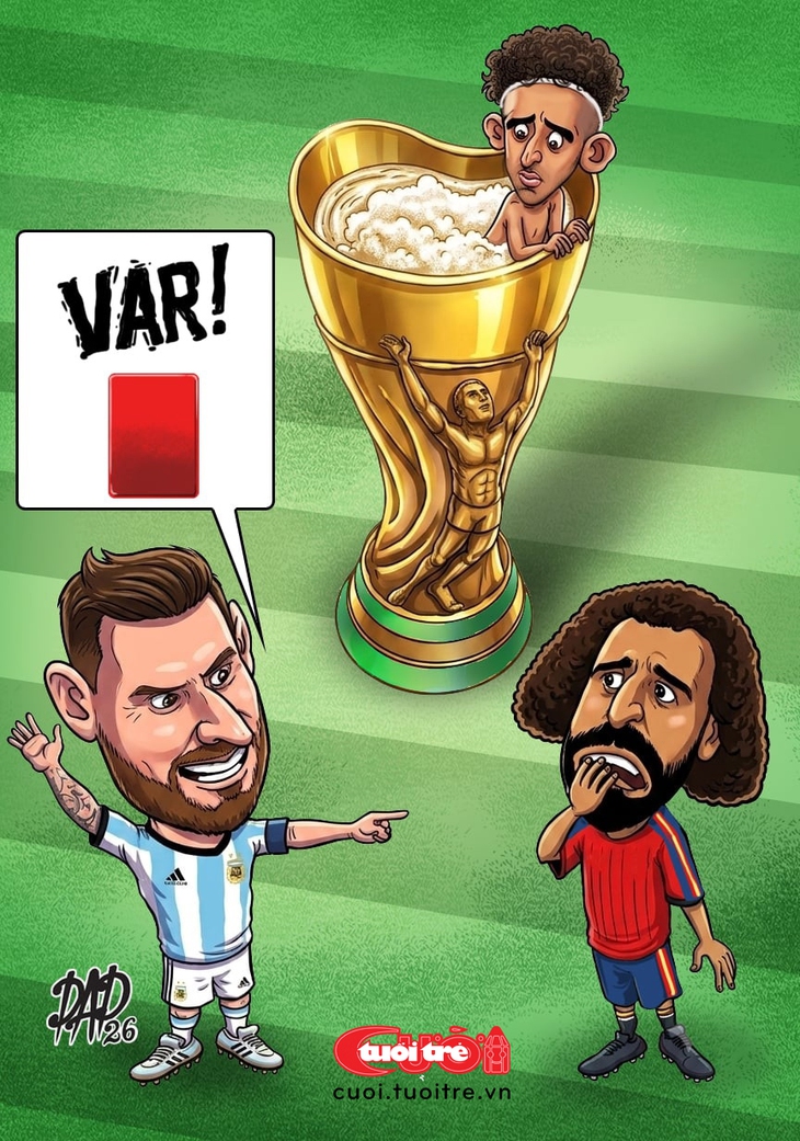 Cucurella suýt trở thành nạn nhân đầu tiên của Messi... ngoài vòng cấm địa - Ảnh 1.