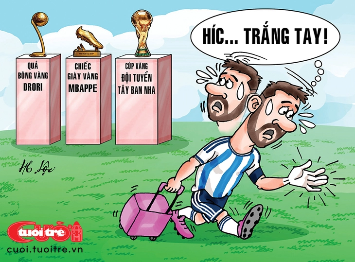 Messi trắng tay - Ảnh 1.