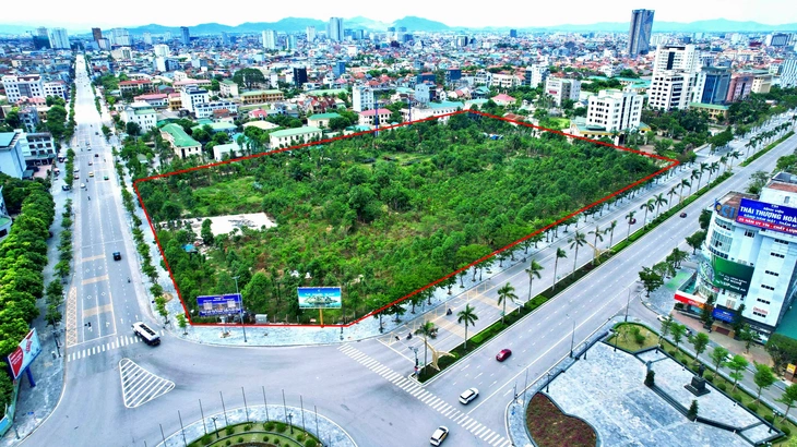 Nghệ An đấu giá khu 'đất vàng' từng dự kiến xây trung tâm hành chính tỉnh, khởi điểm 824 tỉ đồng - Ảnh 2.