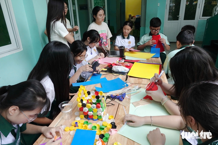 Trải nghiệm mùa hè thú vị tại trường THCS Hà Huy Tập: Nhịp sống học đường 2026 - Ảnh 3.