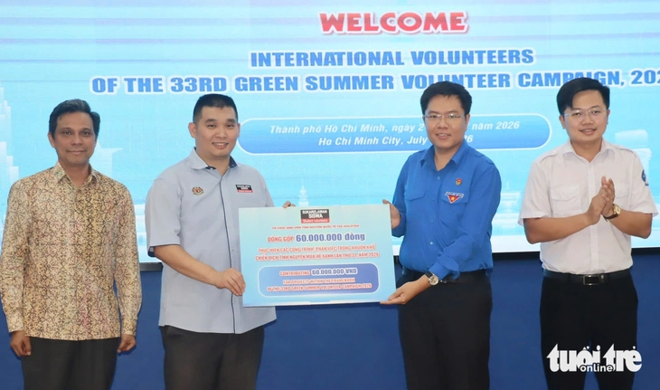 Gần 100 thanh niên, sinh viên quốc tế mang sức trẻ tình nguyện đến TP.HCM - Ảnh 3.