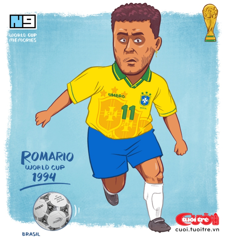 Tượng đài World Cup P.15: Romario đưa Brazil thức giấc sau 24 năm - Ảnh 1.