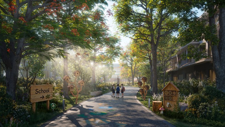 Ecopark ra mắt Rừng Phượng, đáp ứng nhu cầu của nhiều gia đình có con nhỏ trong độ tuổi đến trường - Ảnh 6.