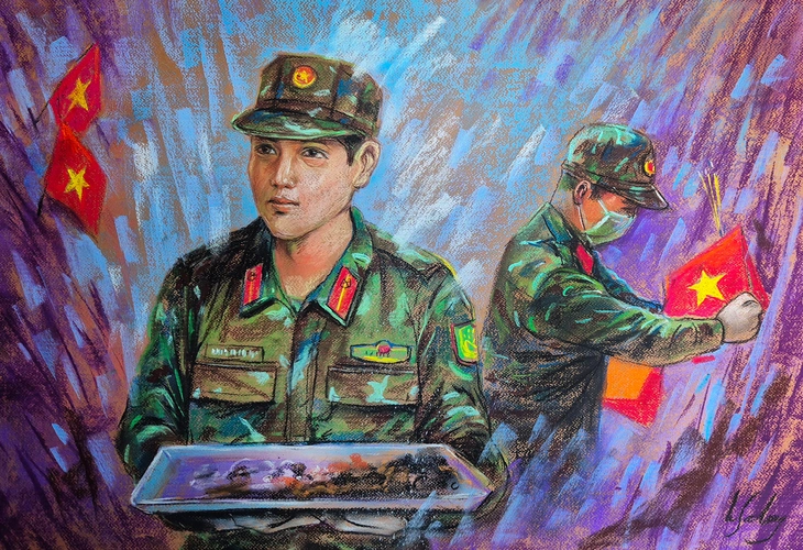 Lê Sa Long hoàn thành lời hẹn với những người lính không trở về - Ảnh 1.