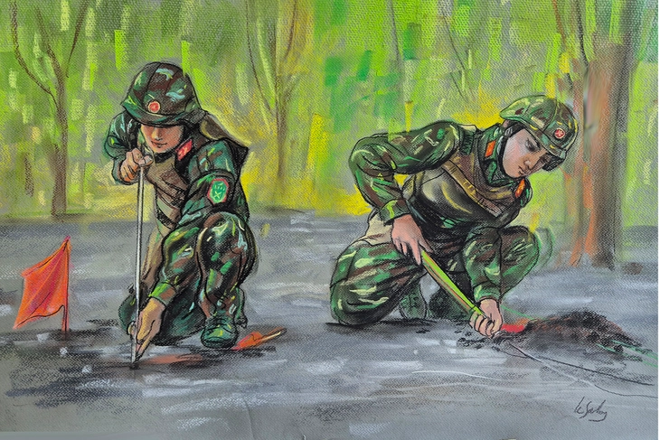 Lê Sa Long hoàn thành lời hẹn với những người lính không trở về - Ảnh 5.
