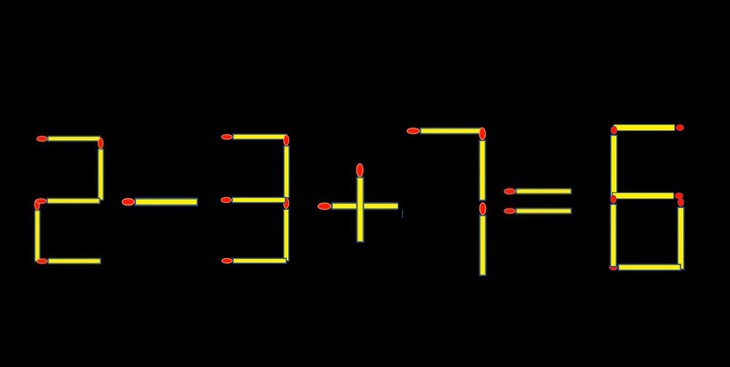 Thử tài IQ: Di chuyển một que diêm để 23+7=8 thành phép tính đúng - Ảnh 2.