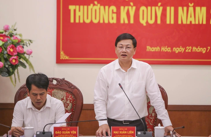 Ông Mai Xuân Liêm phụ trách, điều hành hoạt động UBND tỉnh Thanh Hóa - Ảnh 1.
