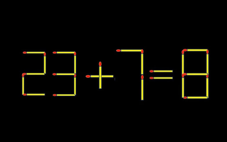Thử tài IQ: Di chuyển một que diêm để 22+4=9 thành phép tính đúng - Ảnh 7.