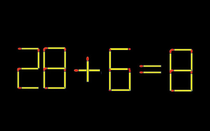 Thử tài IQ: Di chuyển một que diêm để 1+3=3 thành phép tính đúng - Ảnh 7.