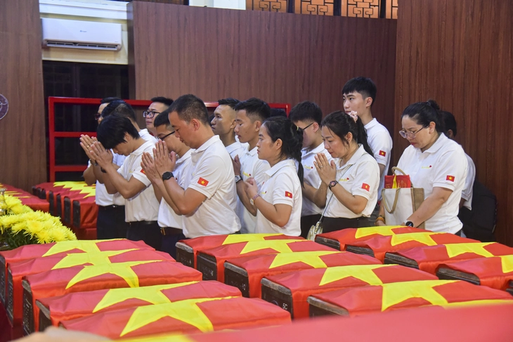  'Cuộc hành quân' trả lại tên cho các liệt sĩ chưa trở về - Ảnh 2.