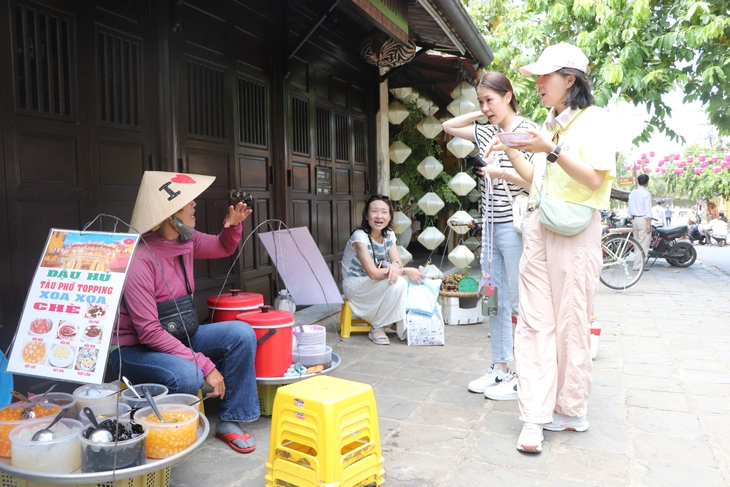 Gặp chị bán chè ở Hội An 'bắn' 5 thứ tiếng gây sốt mạng xã hội - Ảnh 3.