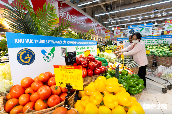 TP.HCM: Gần 5.600 mặt hàng tươi sống được xác nhận tiêu chí 'Tick xanh trách nhiệm' - Ảnh 1.