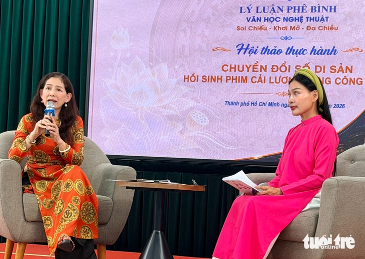 Mất 1,5 tháng tô màu một vở diễn - Ảnh 1.
