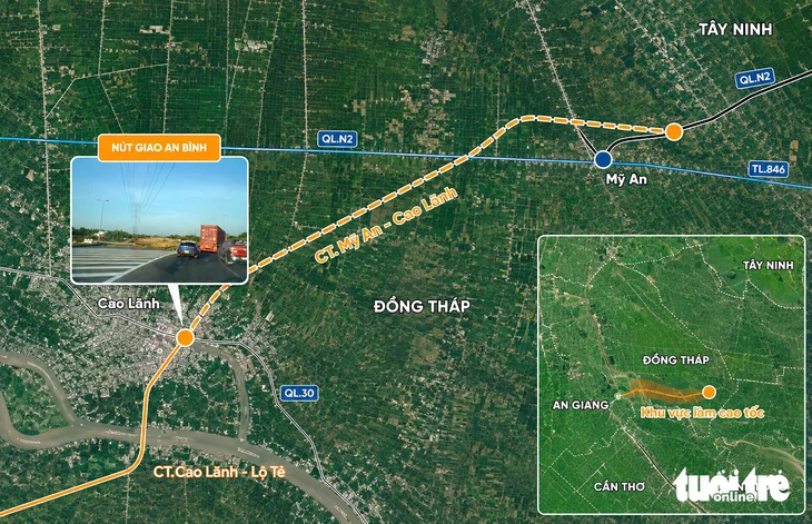 Đồng Tháp phát triển 124 km cao tốc: Tiềm năng và những tuyến đường mới đến 2030 - Ảnh 2.