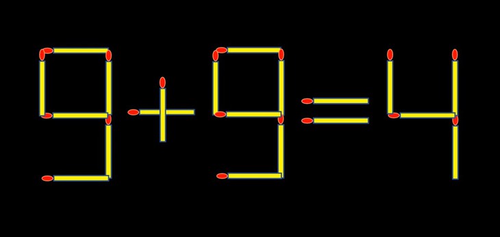 Thử tài IQ: Di chuyển một que diêm để 22+8=8 thành phép tính đúng - Ảnh 2.