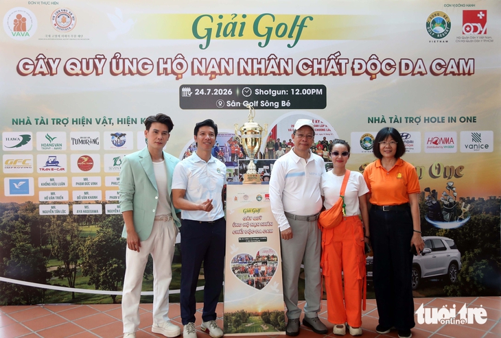 Giải Golf ý nghĩa cho nạn nhân chất độc da cam/dioxin TP.HCM - Ảnh 1.