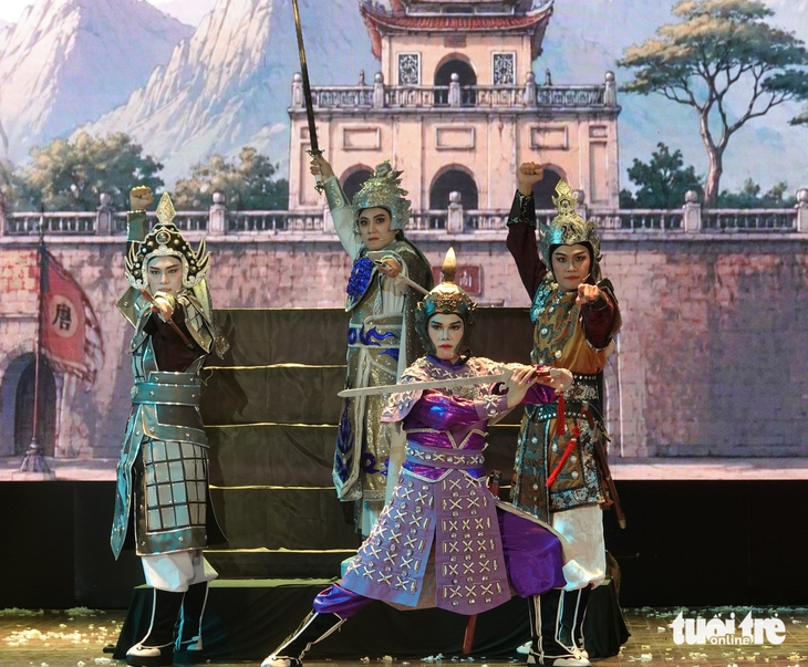 Con gái nghệ sĩ Tú Sương vào vai Trưng Trắc trong Đồng hội Đồng hò - Ảnh 2.