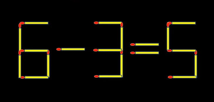 Thử tài IQ: Di chuyển một que diêm để 1+3=3 thành phép tính đúng - Ảnh 3.