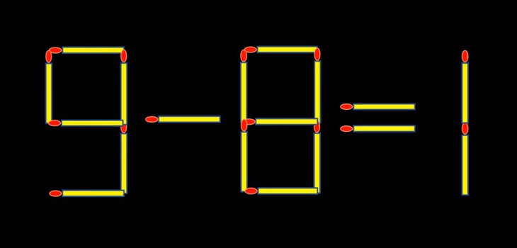Thử tài IQ: Di chuyển một que diêm để 1+3=3 thành phép tính đúng - Ảnh 1.