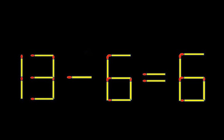 Thử tài IQ: Di chuyển một que diêm để 7-5=3 thành phép tính đúng - Ảnh 8.