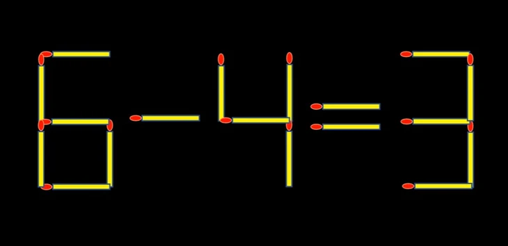 Thử tài IQ: Di chuyển một que diêm để 5-8=4 thành phép tính đúng - Ảnh 2.