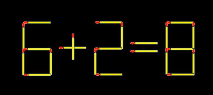 Thử tài IQ: Di chuyển một que diêm để 38+6=9 thành phép tính đúng - Ảnh 7.