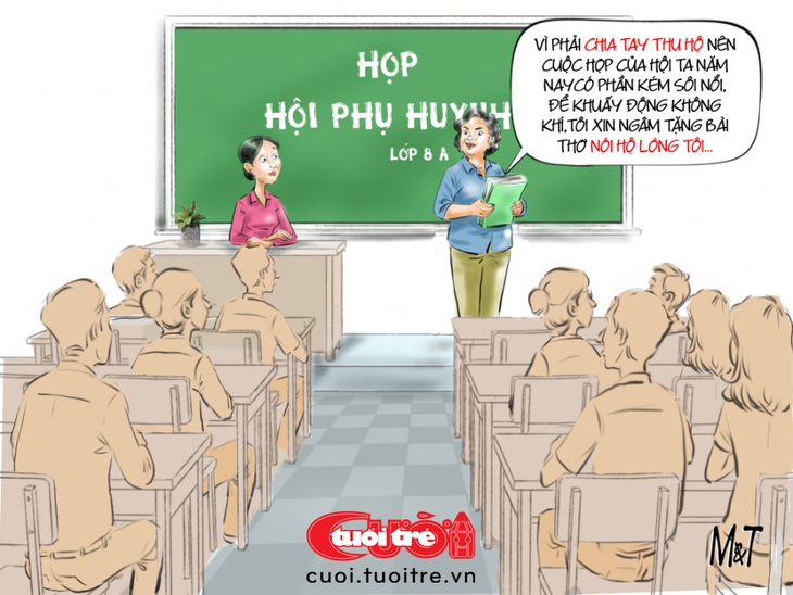 Hội phụ huynh năm nay bớt 'nặng ví', tăng 'nặng tình' - Ảnh 1.