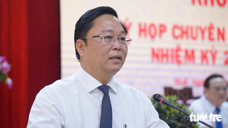 Ông Lê Trí Thanh được bầu giữ chức Chủ tịch UBND TP Huế - Ảnh 1.