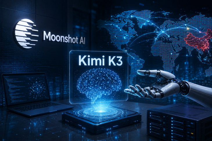 Kimi K3 của Trung Quốc khiến Thung lũng Silicon lo Trung Quốc bắt kịp AI Mỹ - Ảnh 1.