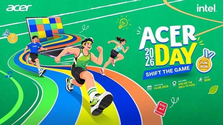 Acer kỷ niệm 10 năm Acer Day với thông điệp ‘Shift The Game’ - Ảnh 1.