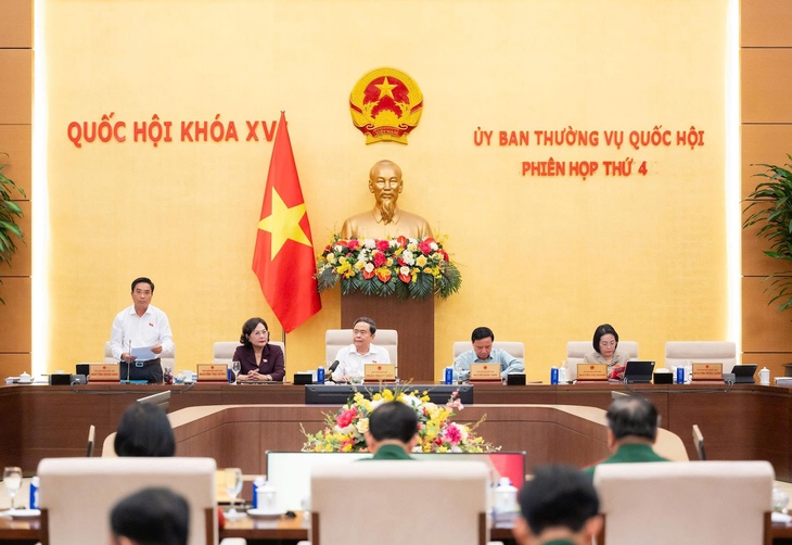 Đại tướng Phan Văn Giang trình dự Luật sửa 9 luật về quân sự, quốc phòng - Ảnh 2.