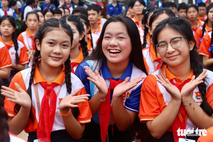 Thiếu nhi 3 nước Mekong gắn kết tình bạn tại TP . HCM trong liên hoan 2026 - Ảnh 1.
